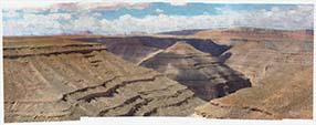 Monument Valley from Goosenecks 1