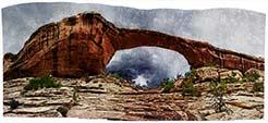 Owachomo Bridge Gathering Storm